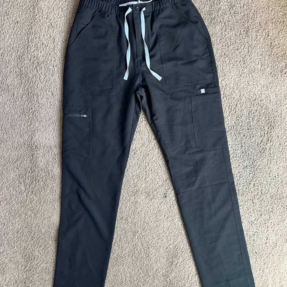 Men's Black Cargo Pants